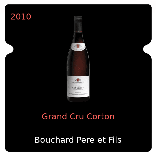 Bouchard Pere et Fils Grand Cru Corton 2010