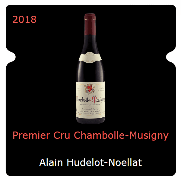 Alain Hudelot-Noellat Premier Cru Chambolle-Musigny 2018
