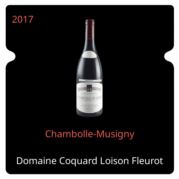 Coquard Loison Fleurot Chambolle-Musigny 2017