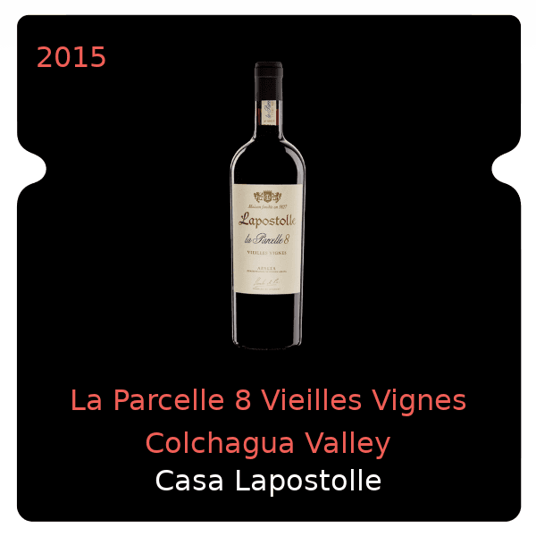 Lapostolle La Parcelle 8 Vieilles Vignes Colchagua Valley 2015