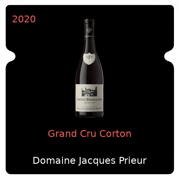 Jacques Prieur Grand Cru Corton 2020