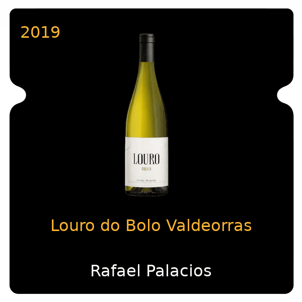 Alvaro Palacios Louro do Bolo Valdeorras 2019