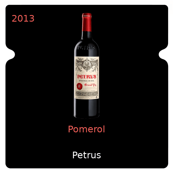 Petrus Pomerol 2013