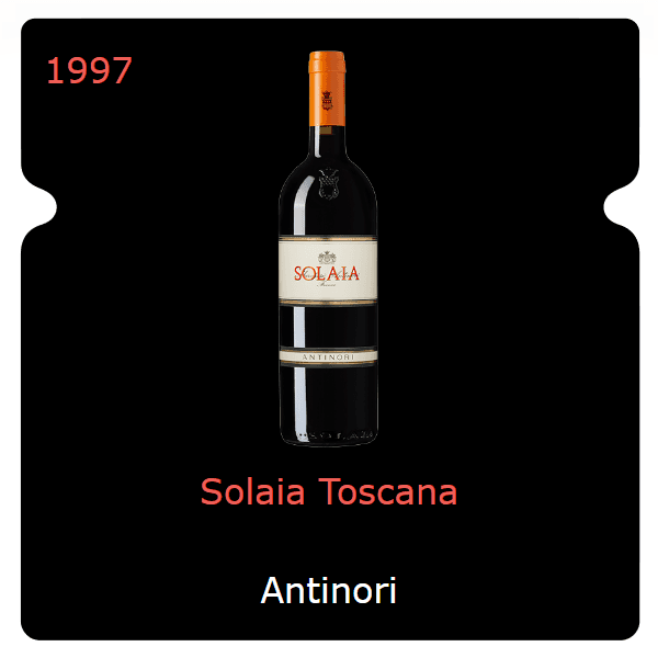 Antinori Solaia Toscana 1997