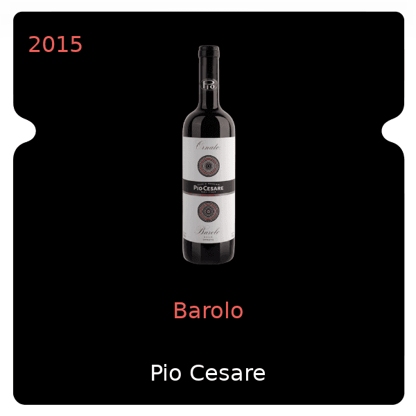 Pio Cesare Barolo 2015
