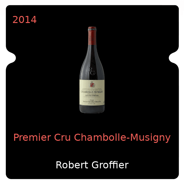 Robert Groffier Premier Cru Chambolle-Musigny 2014