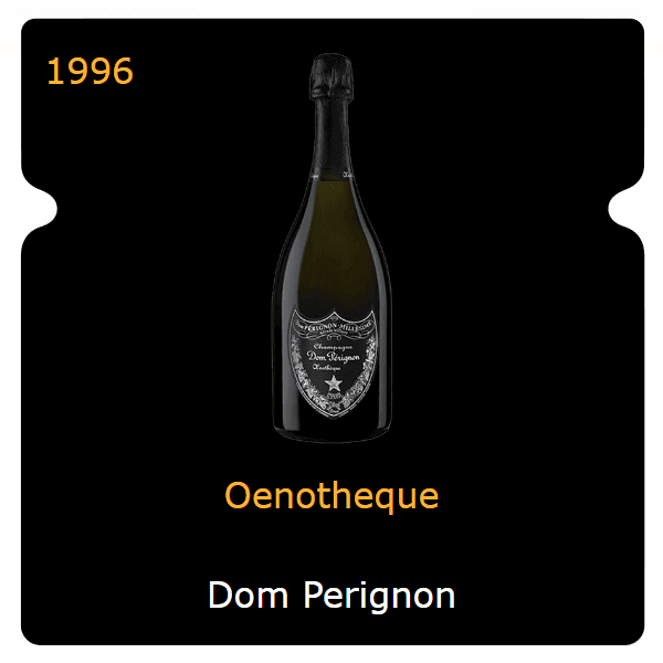 Dom Perignon Oenotheque 1996