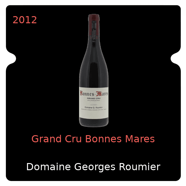 Georges Roumier Grand Cru Bonnes Mares 2012