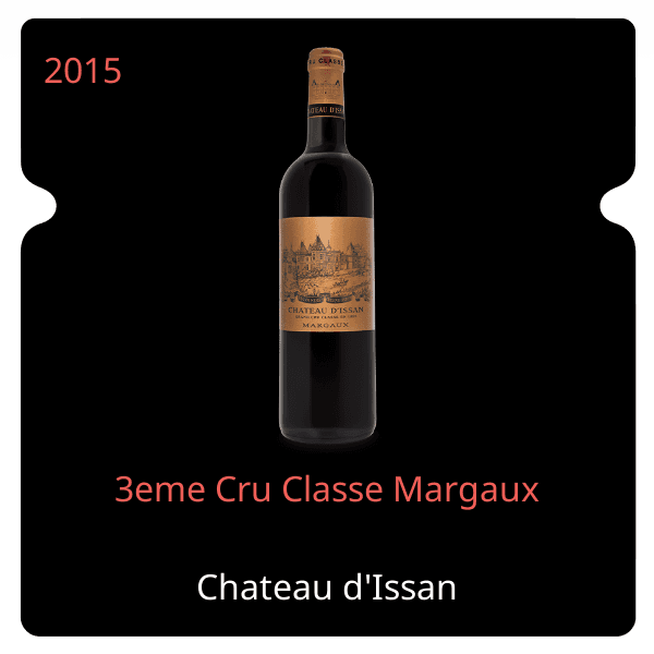 d'Issan 3eme Cru Classe Margaux 2015