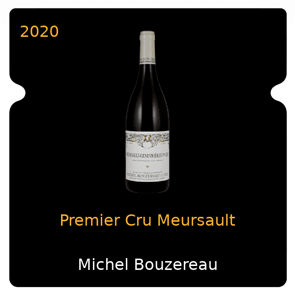 Michel Bouzereau Premier Cru Meursault 2020
