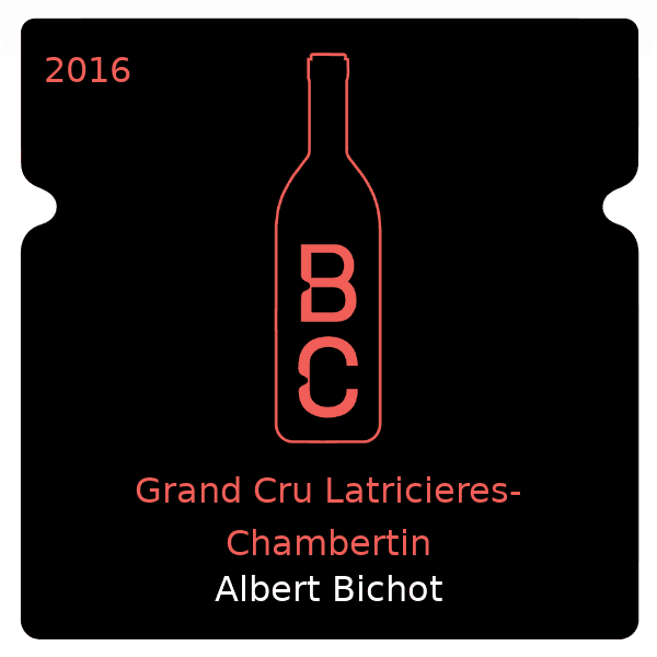 Albert Bichot (Clos Frantin) Grand Cru Latricieres-Chambertin 2016