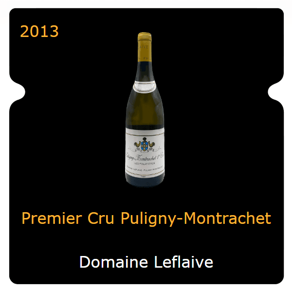 Leflaive Premier Cru Puligny-Montrachet 2013