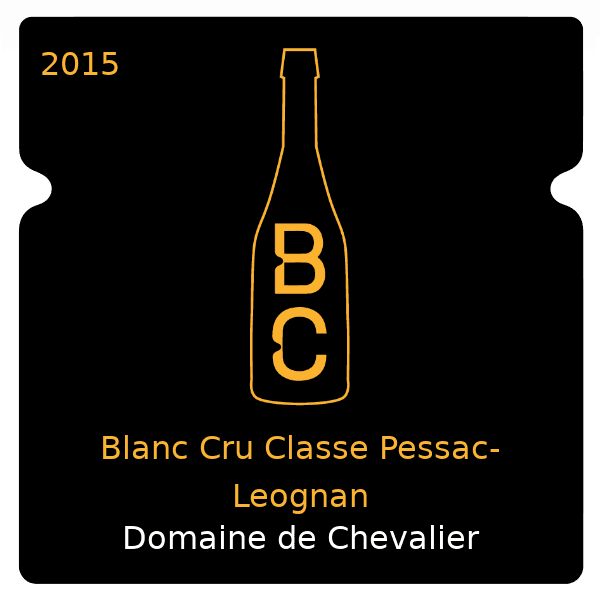 Chevalier Blanc Cru Classe Pessac-Leognan 2015
