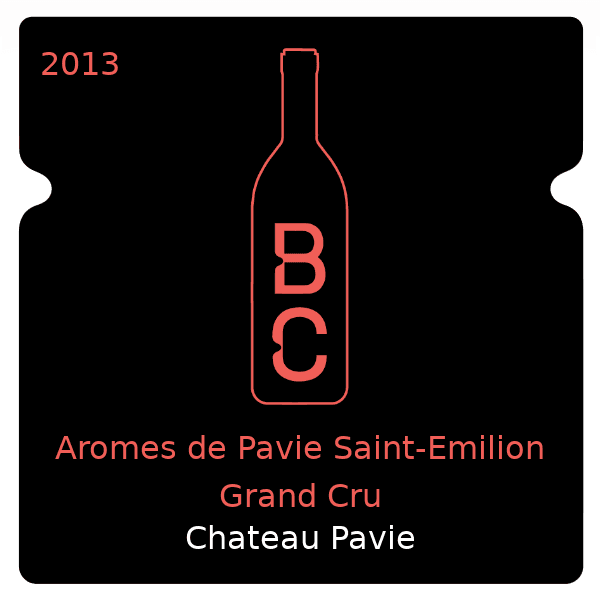 Pavie Aromes de Pavie Saint-Emilion Grand Cru 2013