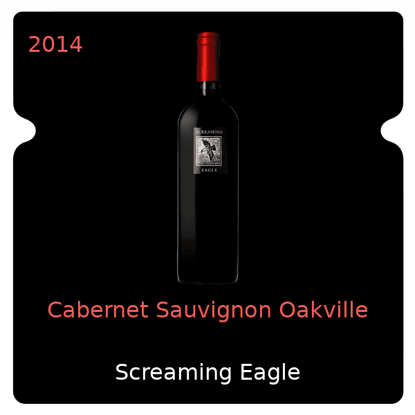 Screaming Eagle Cabernet Sauvignon Oakville 2014