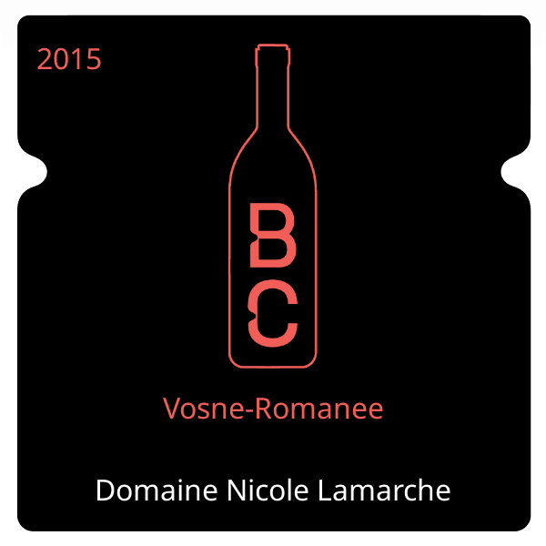 Nicole Lamarche Vosne-Romanee 2015