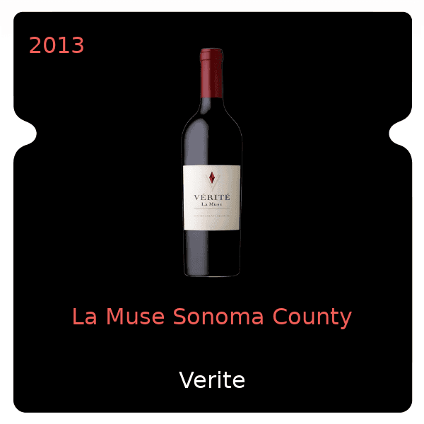Verite La Muse Sonoma County 2013