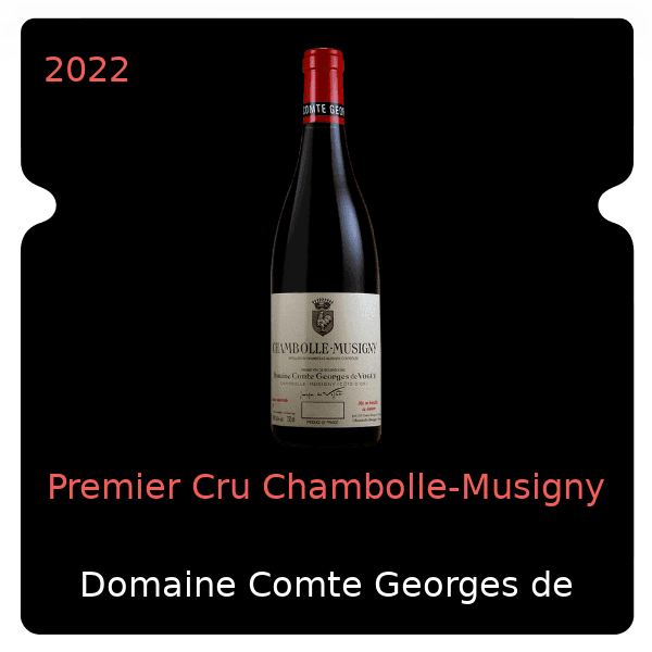 Comte Georges de Vogue Premier Cru Chambolle-Musigny 2022