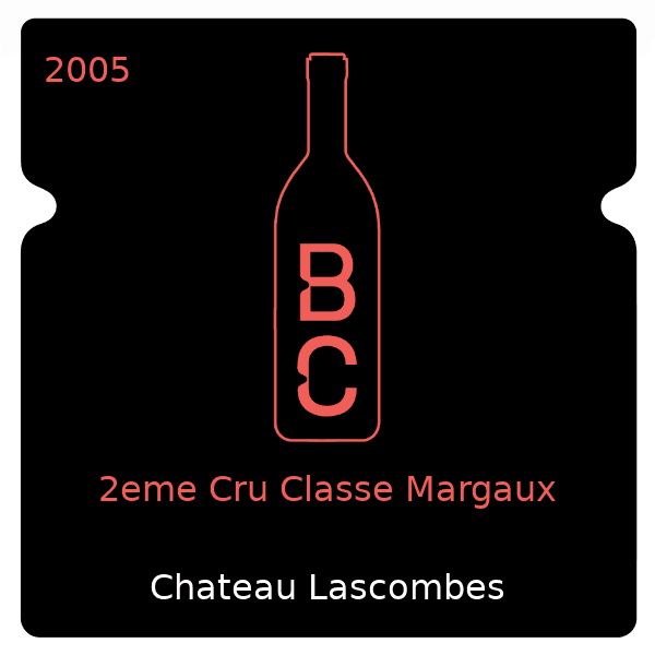 Lascombes 2eme Cru Classe Margaux 2005