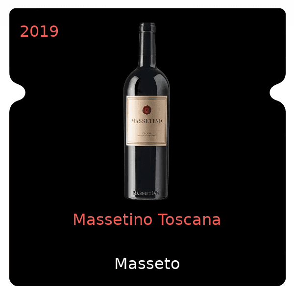 Masseto Massetino Toscana 2019
