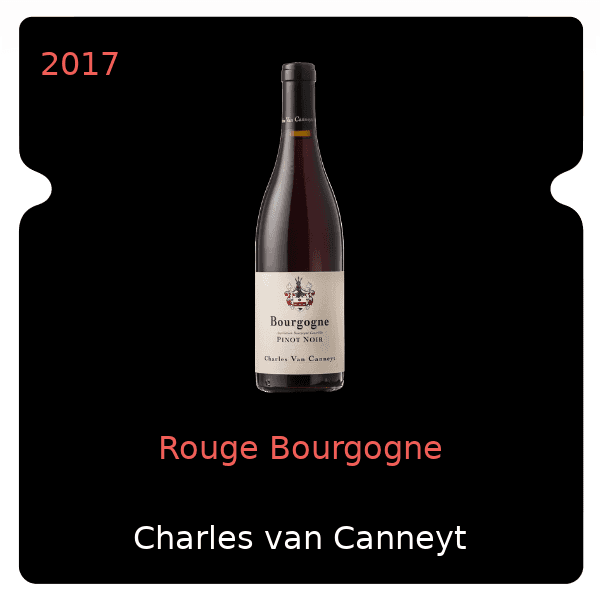 Charles van Canneyt Rouge Bourgogne 2017