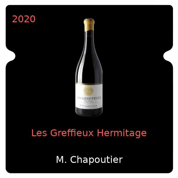 M. Chapoutier Les Greffieux Hermitage 2020