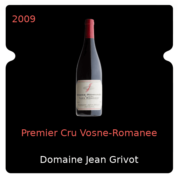 Jean Grivot Premier Cru Vosne-Romanee 2009