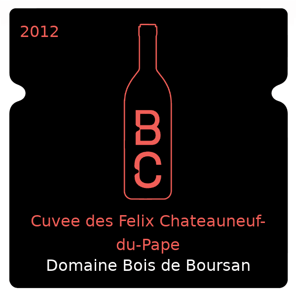 Colombier Cuvee des Felix Chateauneuf-du-Pape 2012