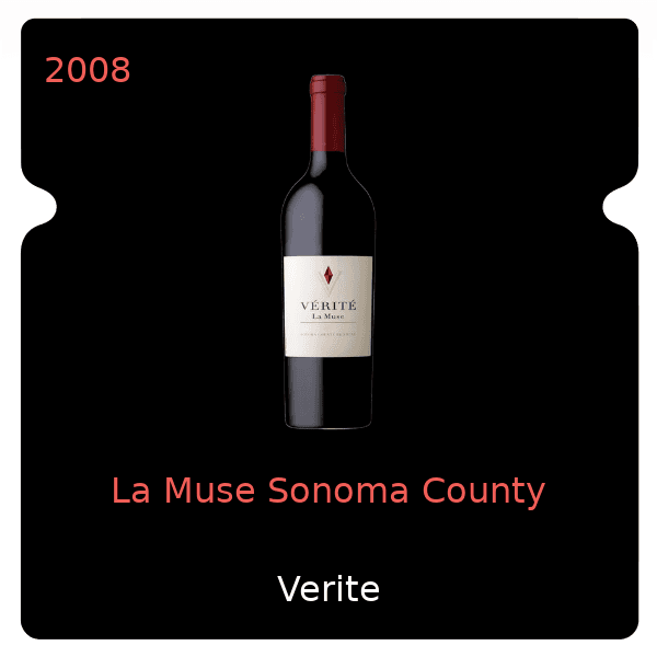 Verite La Muse Sonoma County 2008