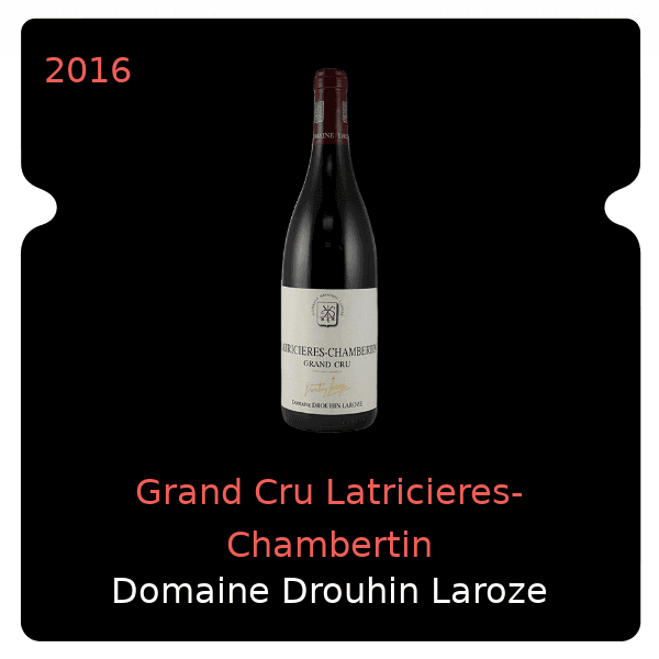 Drouhin Laroze Grand Cru Latricieres-Chambertin 2016