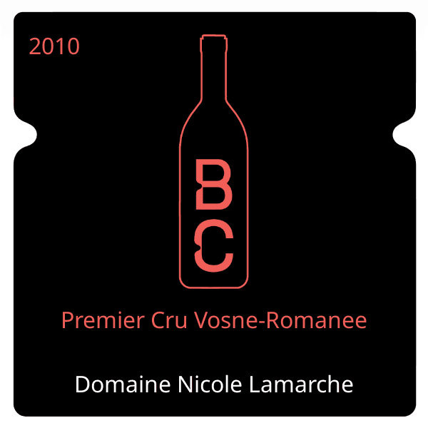Nicole Lamarche Premier Cru Vosne-Romanee 2010