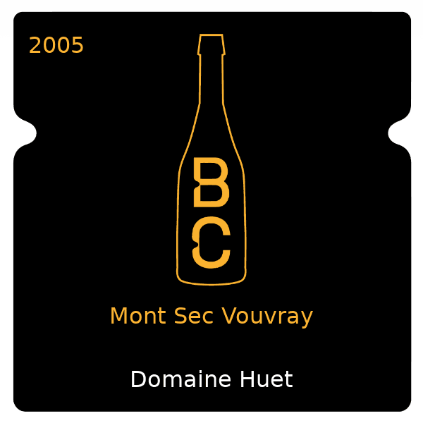 Huet Mont Sec Vouvray 2005