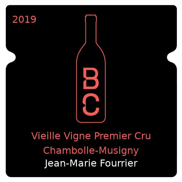 Jean-Marie Fourrier Vieille Vigne Premier Cru Chambolle-Musigny 2019