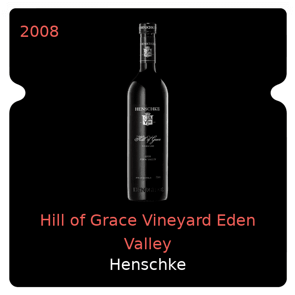 Henschke Hill of Grace Vineyard Eden Valley 2008