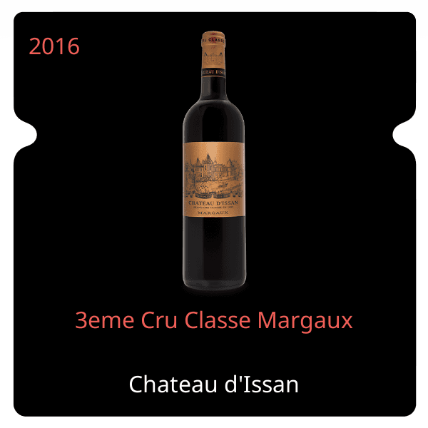 d'Issan 3eme Cru Classe Margaux 2016