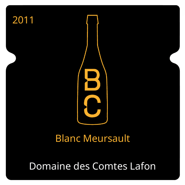 Comtes Lafon Blanc Meursault 2011