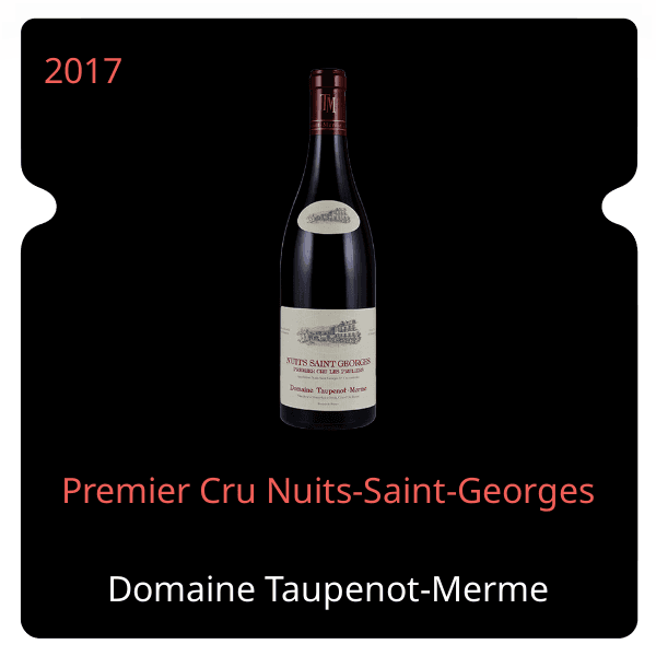 Taupenot Merme Premier Cru Nuits-Saint-Georges 2017