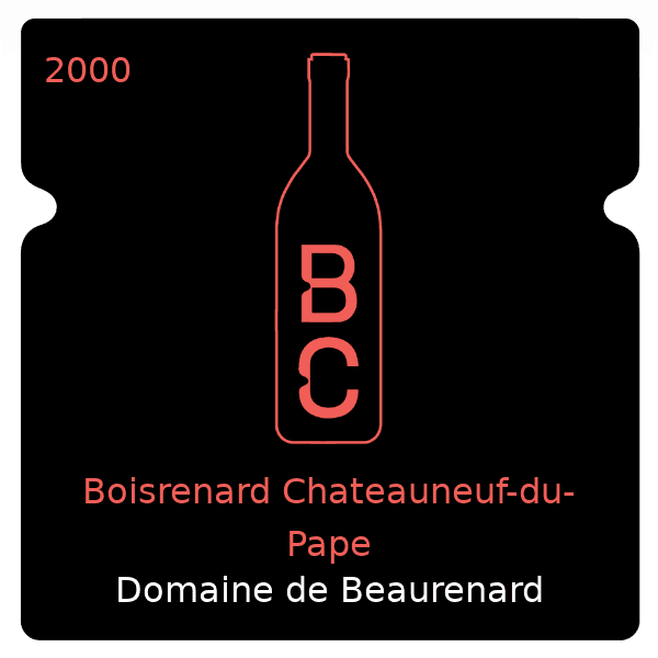 Beauregard Boisrenard Chateauneuf-du-Pape 2000