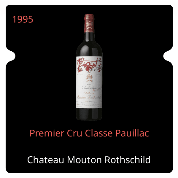 Mouton Rothschild Premier Cru Classe Pauillac 1995