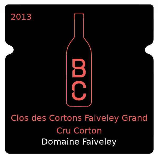 Faiveley Clos des Cortons Faiveley Grand Cru Corton 2013