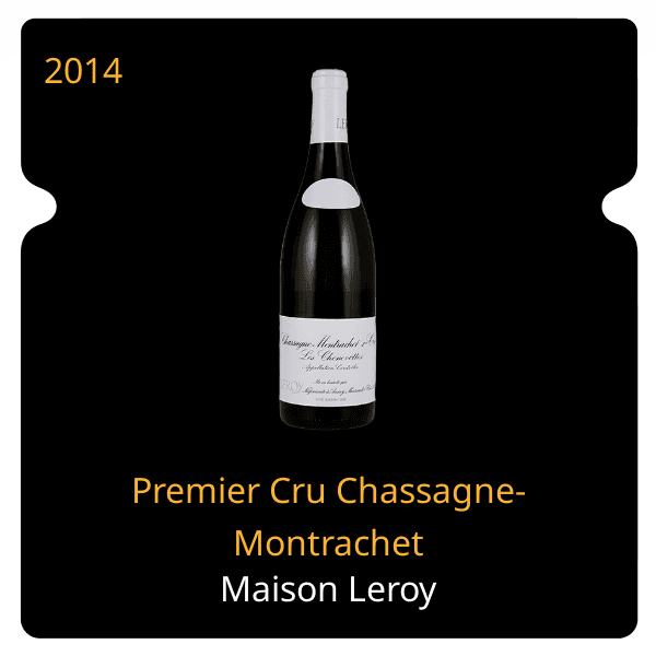 Leroy Premier Cru Chassagne-Montrachet 2014