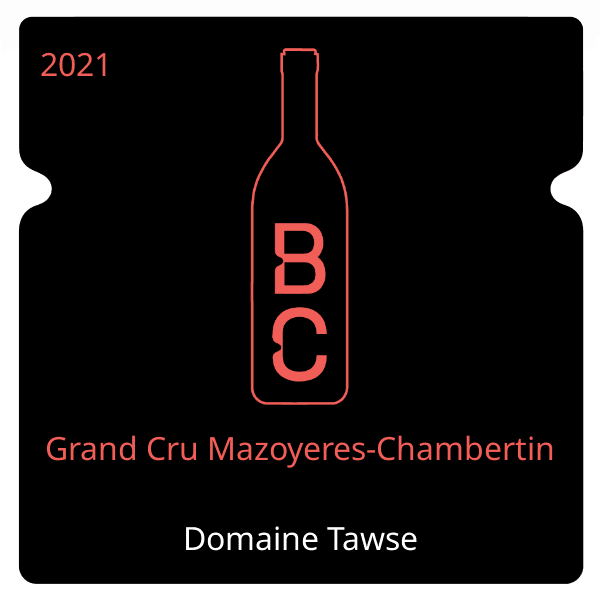 Tawse Grand Cru Mazoyeres-Chambertin 2021