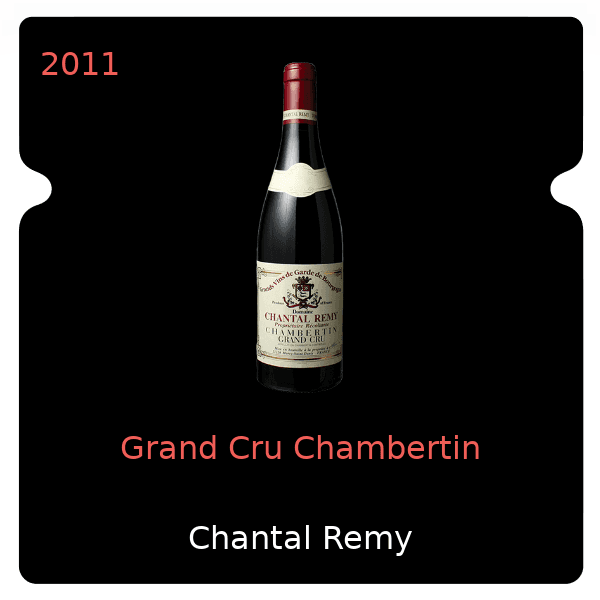 Chantal Remy Grand Cru Chambertin 2011