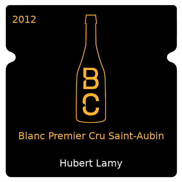 Hubert Lamy Blanc Premier Cru Saint-Aubin 2012