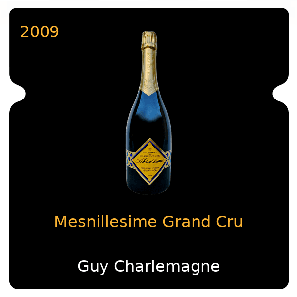 Guy Charlemagne Mesnillesime Grand Cru 2009