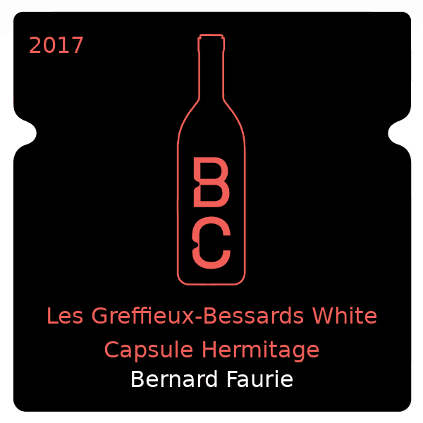 Bernard Gripa Les Greffieux-Bessards White Capsule Hermitage 2017