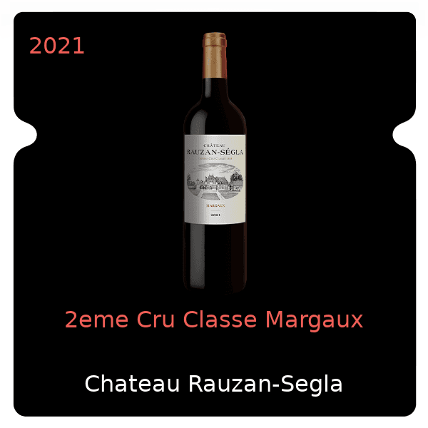 Rauzan-Segla 2eme Cru Classe Margaux 2021
