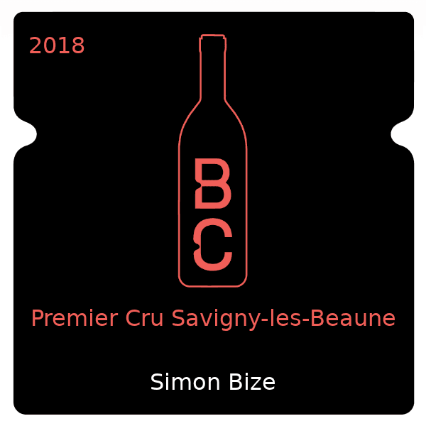 Simon Bize Premier Cru Savigny-les-Beaune 2018