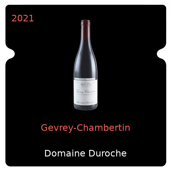 Duroche Gevrey-Chambertin 2021
