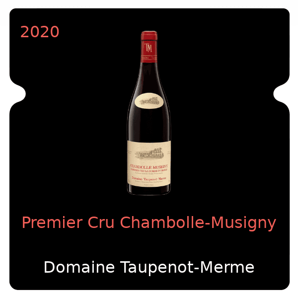 Taupenot Merme Premier Cru Chambolle-Musigny 2020